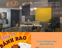 Tablet Screenshot of feelingteaonline.com